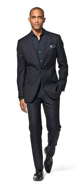 Mens Suit Black Classic