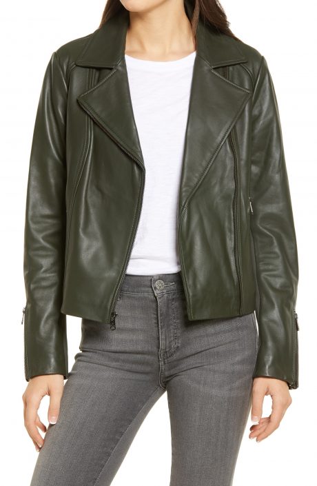 Women Tailored Leather Jacket